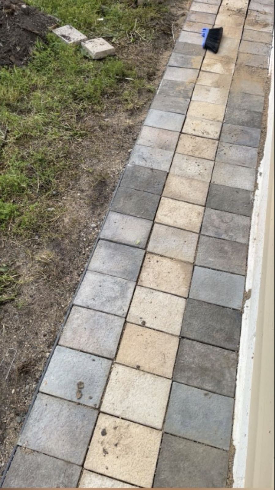 Paver Walkway Install