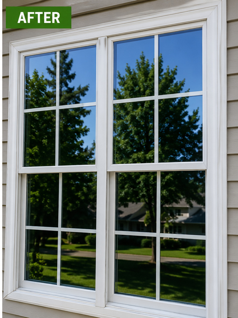 Window Cleaning after Tru-Scapes